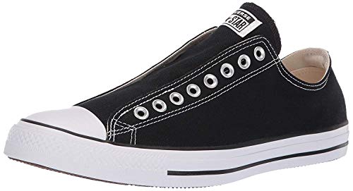 Converse Men's Chuck Taylor All Star Slip, Black/White/Black, 10 M US