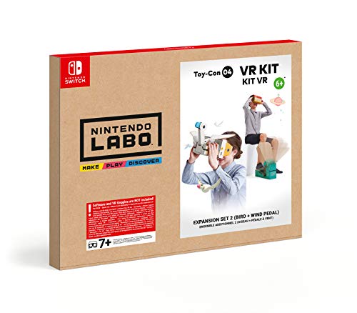Nintendo LaboTM - Kit VR (Toy-Con 04) Ensemble Additionnel 2 (Oiseau + Pédale à vent)