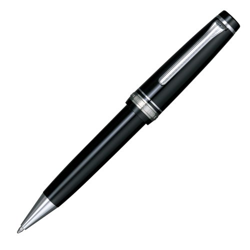 Sailor 16-1037-620 Fountain Pen, Oil-Based Ballpoint Pen, Professional Gear, Silver, Black