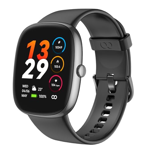 Fitness Tracker Watch with 24/7 Heart Rate Blood Oxygen Sleep Monitor, 1.69' HD 10 Day Battery Life Smart Watch, Step Calorie Counter Pedometer Activity Trackers Smartwatches for Women Men