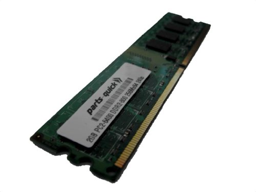 parts-quick 2GB Memory Compatible with ASUS M2 Motherboard M2N-MX SE Plus DDR2 PC2-6400 800MHz DIMM Non-ECC RAM Upgrade