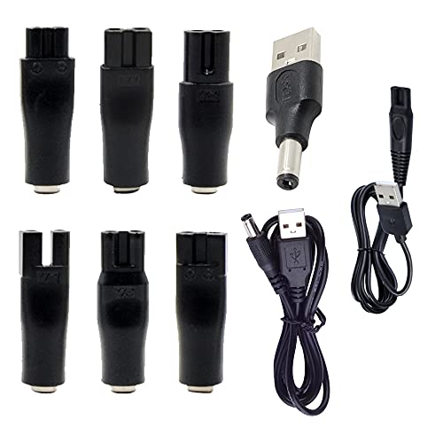 Power Cord 5V Replacement Charger USB adapter is suitable for a variety of electric hairdressers, shavers, beauty instruments, purifiers, table lamps and others 5521 adapter hq8505 charging line