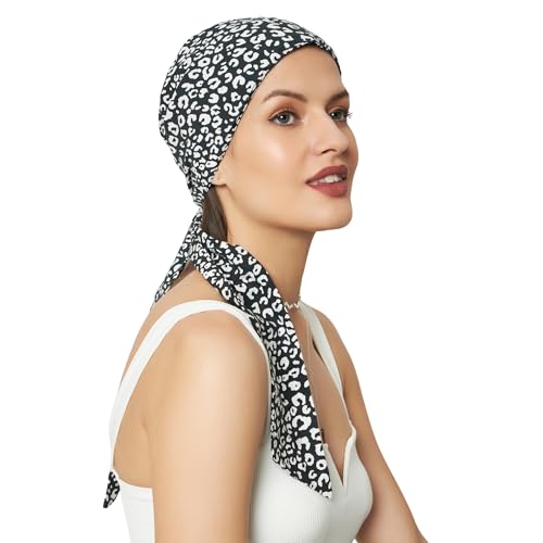 SAKUCHI Cotton Batik Easy To Tie Pre-Tied Headwrap Headscarf For Hair Loss chemo headwear women…