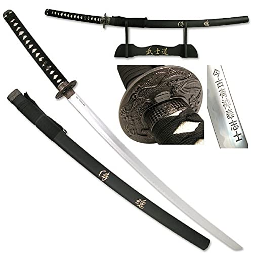 Last Samurai Japanese Sword-Katana Honor Comes with Free Stand