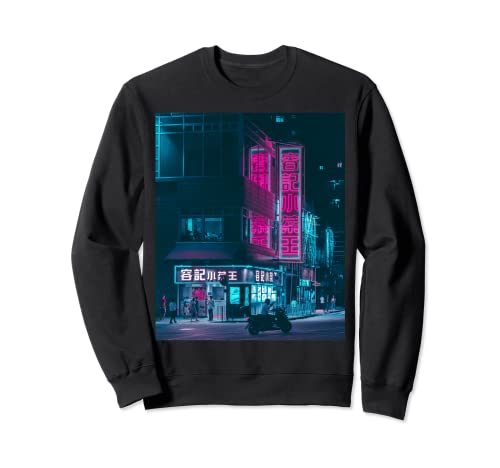 Cyberpunk Clothing, Hong Kong Cyberpunk Cyberpunk Streetwear Sweatshirt