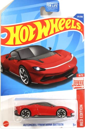 Hot Wheels 2022 - Automobili Pininfarina Battista - RED Edition 8/12 [red] 171/250