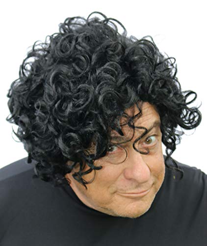 Prince Wig Stern Franknfurter Howard Black Curly Costume Wig