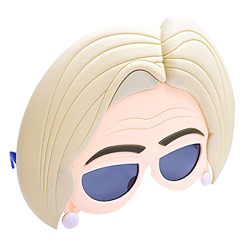 Sun-Staches The Hill' Hillary Clinton Sunglasses | Political Novelty Costume Accessory | UV400 | One Size Fits Most