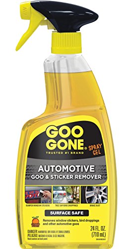 Goo Gone Automotive Cleaner - 24 Ounce - Bumper Stickers, Gum, Bird Droppings, Tree Sap, Spray Paint, Brake Dust and Asphalt