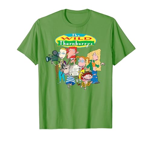 Nickelodeon The Wild Thornberrys Cast T-Shirt T-Shirt