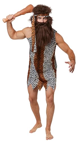 Rubie's costumes Haunted House Collection Caveman Adult Sized Costumes, Brown, One Size US