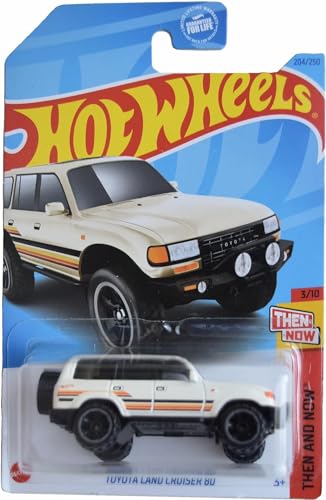 Hot Wheels Toyota Land Cruiser 80, Then and Now 3/10