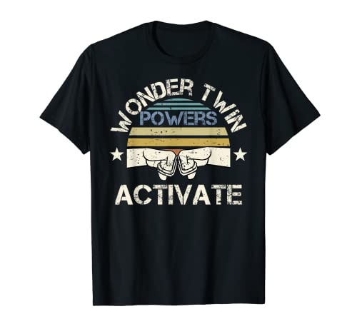 Wonder Twin Power Activated design, Sibling design T-Shirt