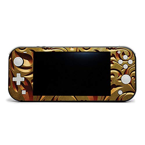 MightySkins Skin Compatible with Nintendo Switch Lite - Mosaic Gold | Protective, Durable, and Unique Vinyl Decal Wrap Cover | Easy to Apply, Remove, and Change Styles | Made in The USA