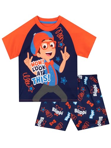 Blippi Pajamas | Boys Shorts Pajamas | Fun Boys' Pajama Sets Multicolor 3T