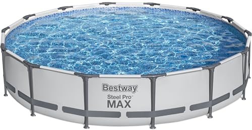 Bestway Steel Pro MAX 14' x 33' Round Above Ground Pool Set | Includes 530gal Filter Pump