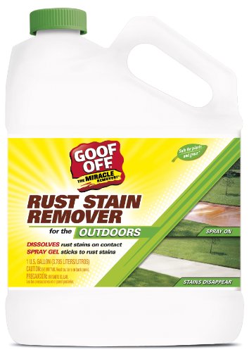 RustAid GSX00101 Goof, 1 Gallon GAL Rust Stain Remover, 128 Fl Oz (Pack of 1)