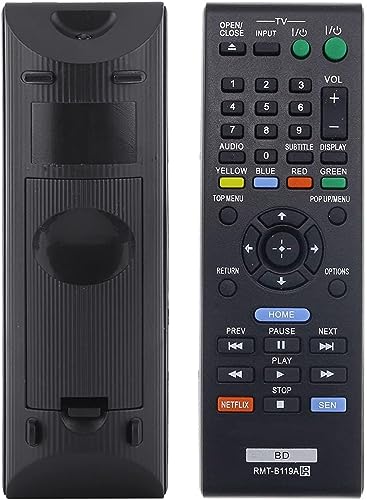 New Remote RMT-B119A Compatible with Sony Blu-Ray Disc DVD Player BDP-BX59 BDP-S390 BDP-S590 BDP-BX110 BDP-S1100 BDP-S3100 BDP-BX310 BDP-BX510 BDP-S580 DP-BX510 BDP-BX59 BDP-BX39