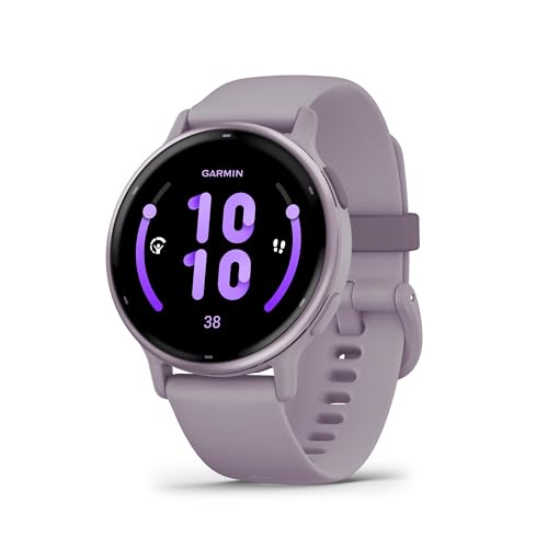 Garmin vívoactive 5, Health and Fitness GPS Smartwatch, AMOLED Display, Up to 11 Days of Battery, Orchid
