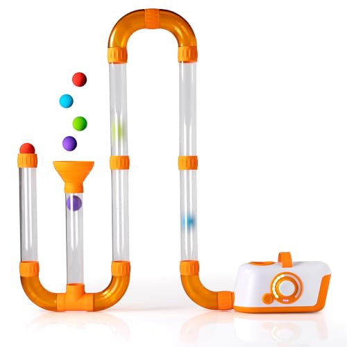 Fat Brain Toys Air Toobz - Air-Powered STEM Building Toy - Kids & Teens