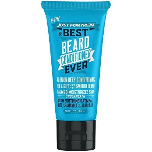 Just For Men The Best Beard Conditioner Ever, Made with Oatmeal, Aloe, Chamomile, and Jojoba Oil, 3 Fluid Ounce