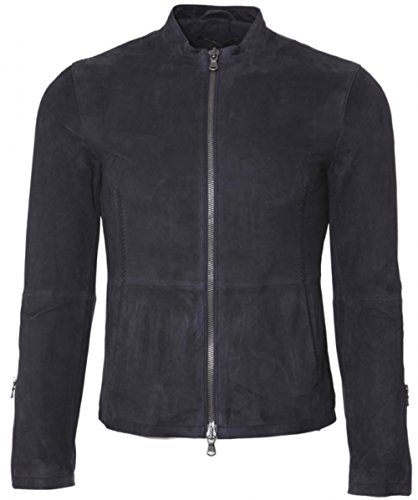 Spectre James Bond 007 Daniel Craig Suede Leather Jacket 2XXL-JACKET CHEST-52', Black)