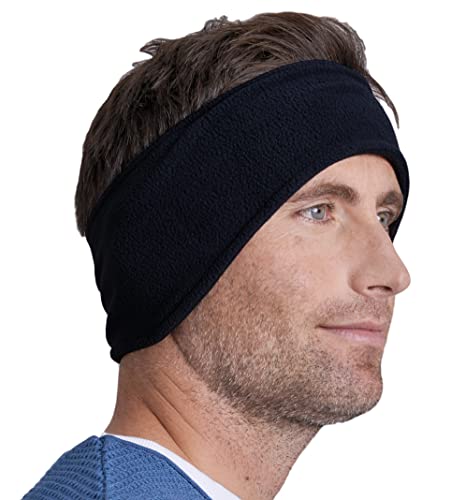 Tough Headwear Ear Warmer Headband - Ear Muffs - Running Winter Headband, Fleece Headband for Men & Women for Cold Weather