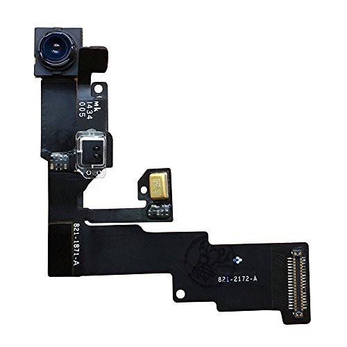 Johncase New OEM 1.2MP Front Facing Camera Module w/Proximity Sensor + Microphone Flex Cable Replacement Part Compatible for iPhone 6 (All Carriers)