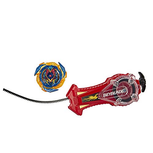 Beyblade Burst Surge Speedstorm Spark Power Set - Battle Game Set with Sparking Launcher and Right-Spin Battling Top Toy, Red
