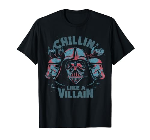 Star Wars Darth Vader Chillin Like A Villain T-Shirt