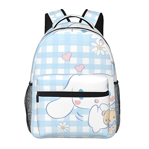 DIEZ Cinnamoroll Backpack Withe Side Pokect Large Suitable For Men Women ​hiking Camping Picnic Kawaii Gifts