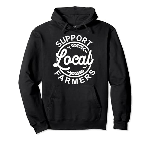Support Your Local Farmer Grain Pullover Hoodie