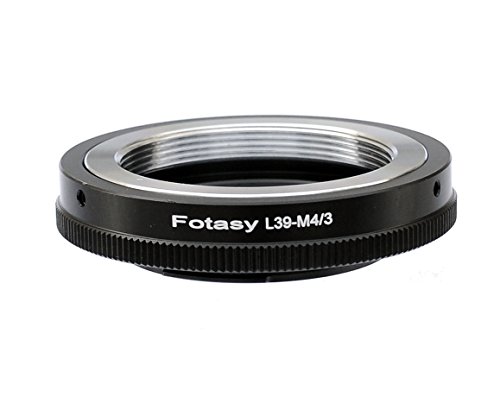 Fotasy Adjustable Leica M39 Lens to M43 Adapter, 39mm LTM to MFT, Compatible with Panasonic G7 G9 GF8 GH5 GX7 GX8 GX9 GX85 GX80 GX850 G90 G91 Olympus E-M1 E-M5 E-M10 I II III E-PM2 E-PM1 Pen-F E-M1X