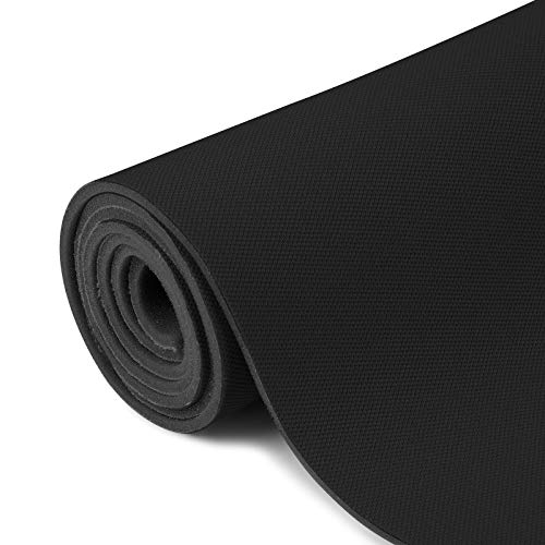 otoez Black Headliner Material 1/8' Foam Backing Auto Headliner Fabric Material 60' Wide by The Yard (Black)