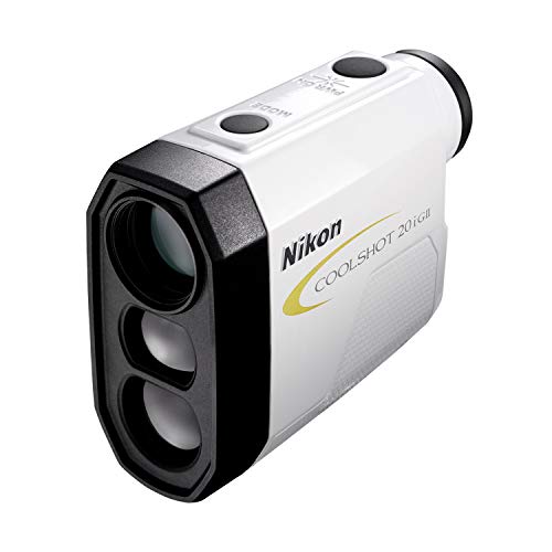 Nikon COOLSHOT 20i GII Golf Rangefinder | Rainproof laser rangefinder with slope, bright 6x monocular and 5 Year Warranty | Official Nikon USA Model