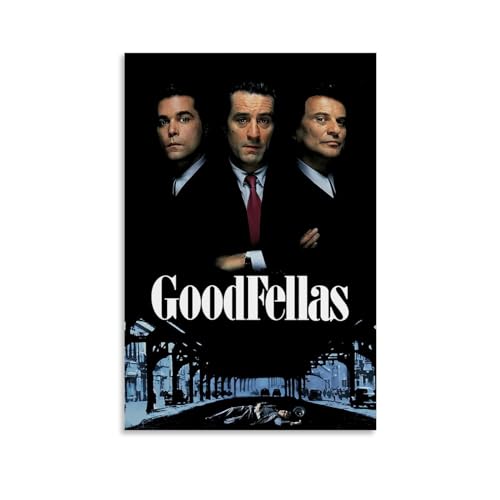 RUIZE Goodfellas Movie Poster for Bedroom Aesthetic Canvas Art Wall Decor 12x18inch(30x45cm)