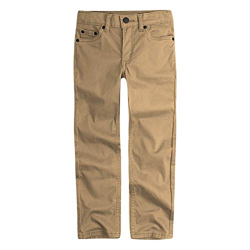 Levi's Boys' Big 511 Slim Fit Uniform Pants, Harvest Gold, 10
