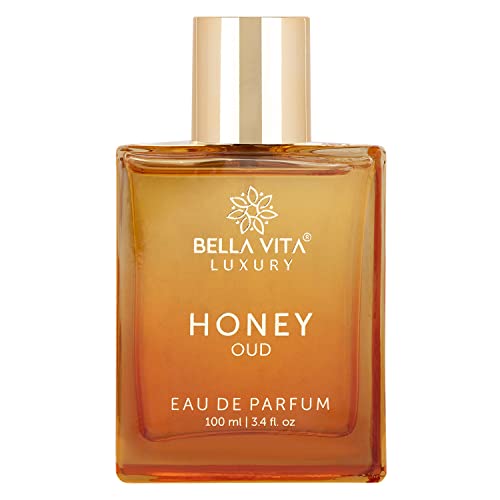 Honey Oud Eau de Parfum (3.4 fl. oz.) | Patchouli, Vanilla, Bergamot, Floral & Spicy + Made with Clean & Vegan Essentials Oils + Cruelty Free