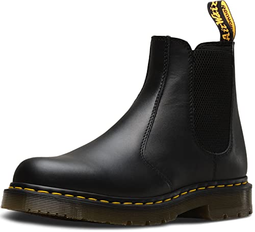 Dr. Martens, Unisex 2976 Slip Resistant Service Boots, Black, 7 US Men/8 US Women