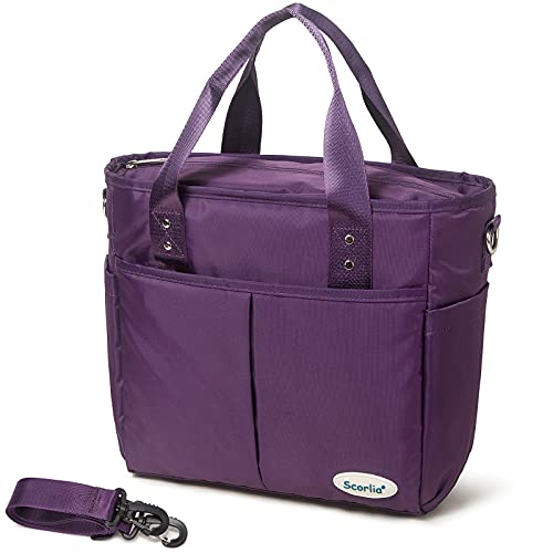 purple insulated lunch bags