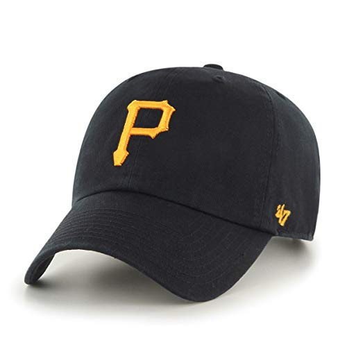 47 Pittsburgh Pirates Clean Up Adjustable Cap (Black) (For Adults)