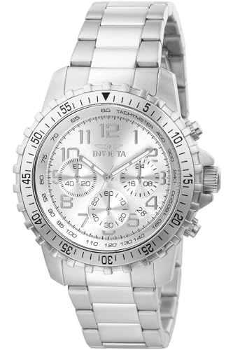 Invicta Men's Specialty Quartz Watch with Stainless Steel Band, Silver (Model: 6620)