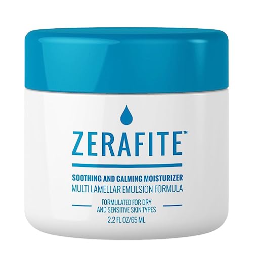 ZERAFITE Soothing and Calming Face Moisturizer for Dry & Sensitive Skin Types (2.2 fl. oz./65 ML)