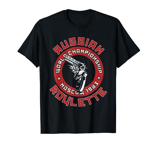 Russian Roulette Funny T-shirt