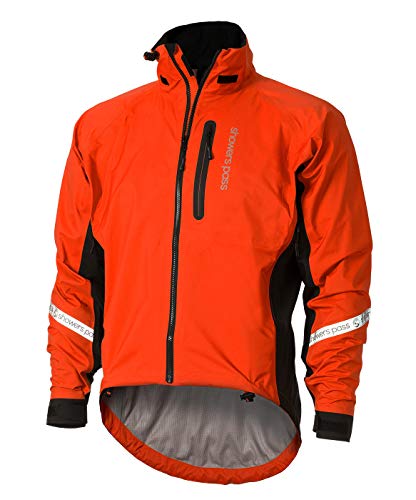 Showers Pass Elite 2.1 Cycling Jacket - Waterproof & Windproof Breathable Reflective Jacket - Packable Bike Jacket For Men