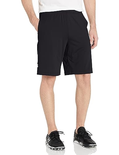 Under Armour mens Raid 2.0 Wokout Gym Shorts , Black (001)/White , X-Large