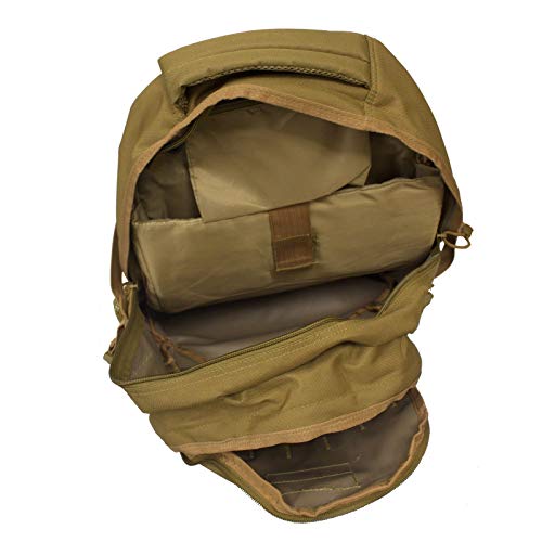 Southland Archery Supply Outdoor Military Tactical Backpack Daypack Bag (Tan)