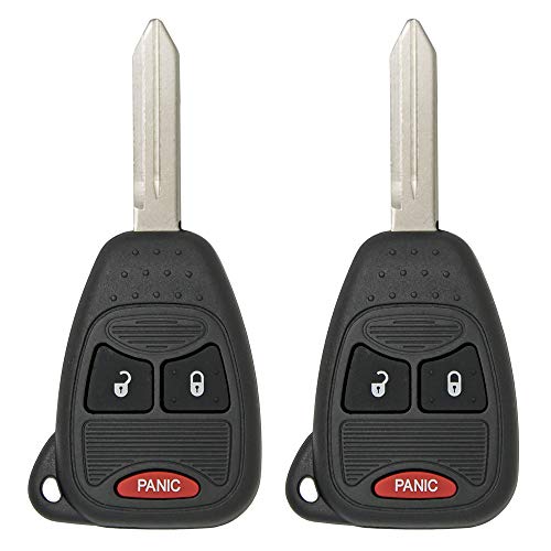 Keyless2Go Replacement for Keyless Entry Remote Car Key Vehicles That Use 3 Button OHT692427AA - 2 Pack