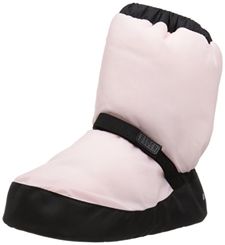 Bloch girls Bootie Warm Up Boot Slipper, Candy Pink, Medium Little Kid US