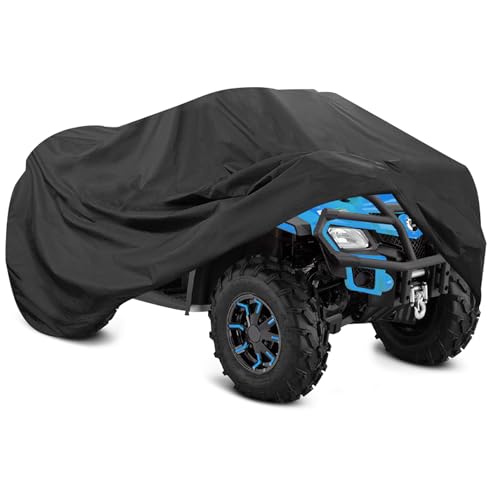 bylikeho ATV Cover,ATV Accessories Car Accessories ATV Covers Waterproof Outdoor Heavy Duty,4 Wheeler Quad Storage Cover,All Weather Outdoor Protection,Four Wheeler Cover for ATVs,Motorcycle
